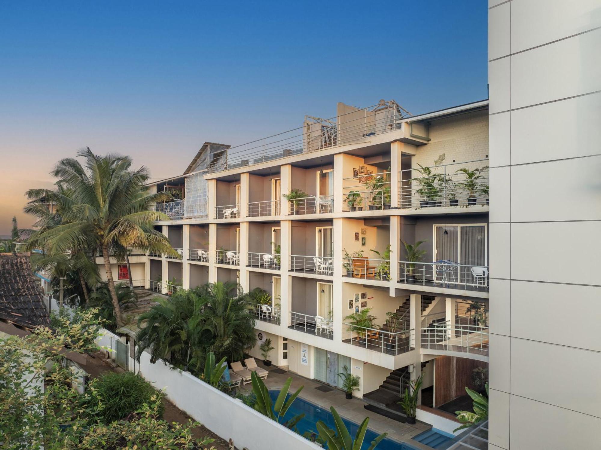 Hotel Echor Samara Morjim Goa Sea View Restro Esterno foto