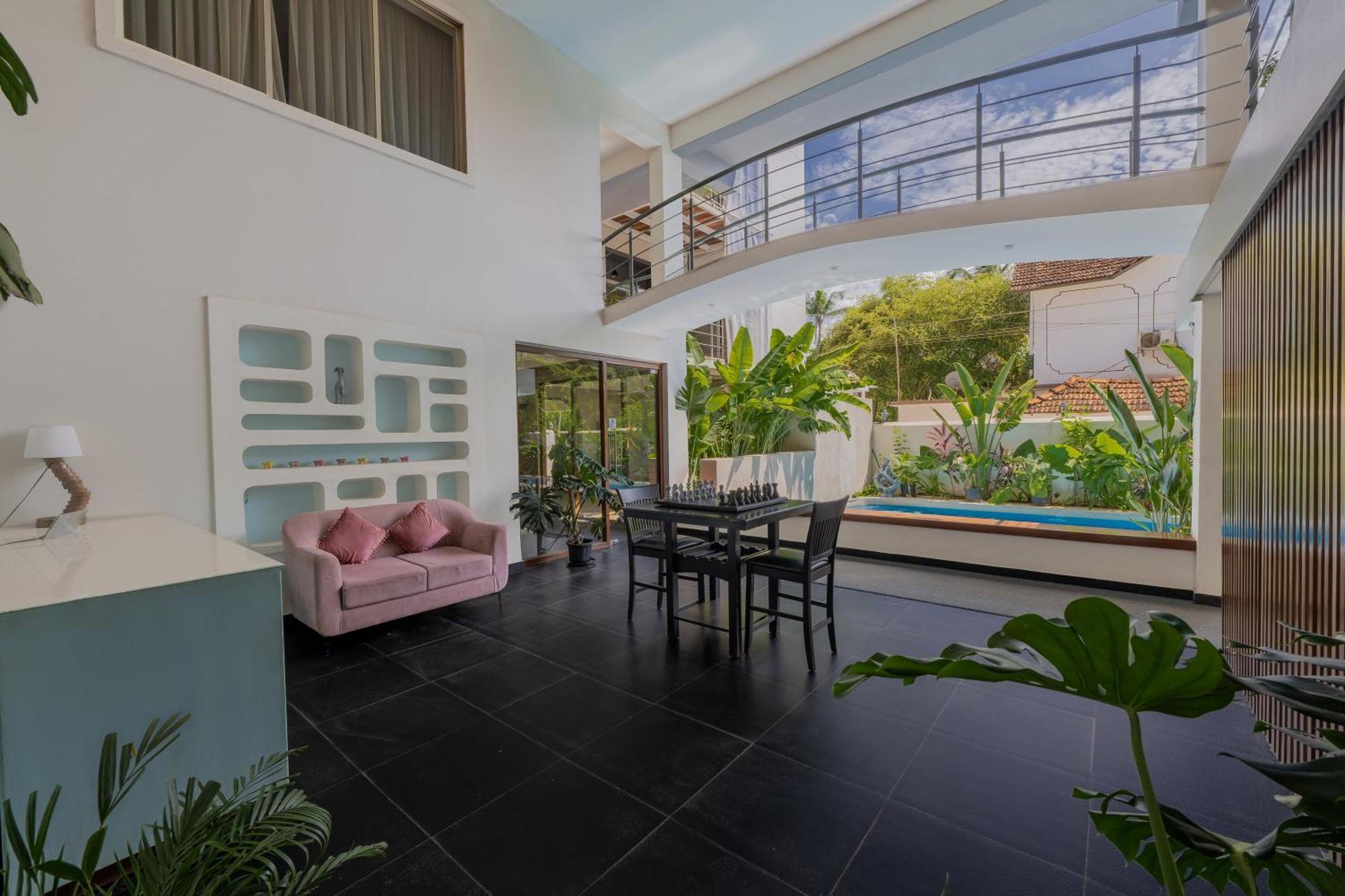 Hotel Echor Samara Morjim Goa Sea View Restro Esterno foto